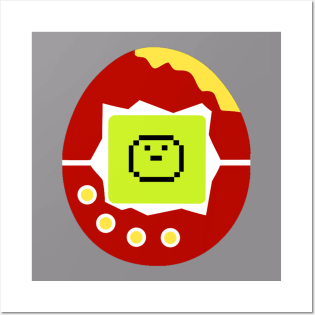 Tamagotchi Wall Art by chibicrayon